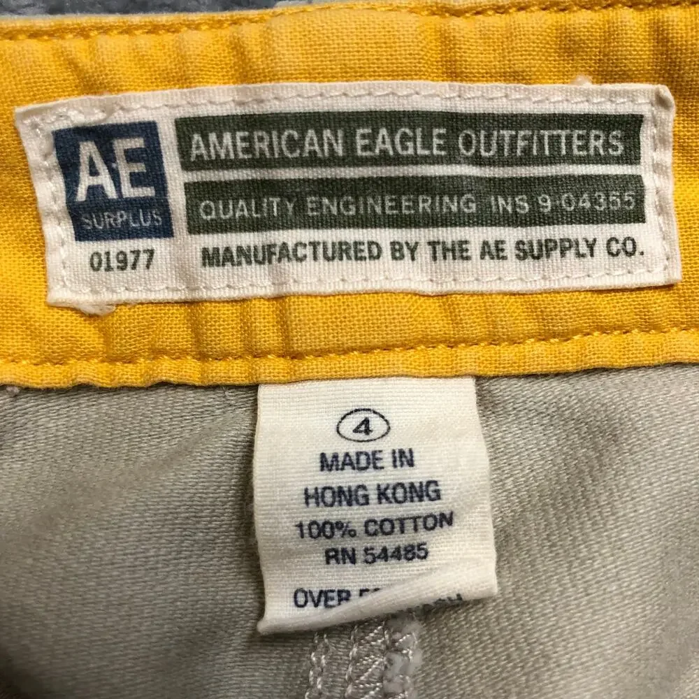 Vintage‎ American Eagle Cargo Pants Women's Size 4 Beige